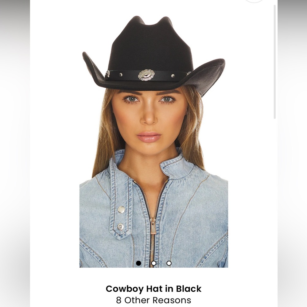 8 Other Reasons Sleek Black Cowboy Hat